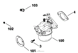 Carburetor TP-2045-B