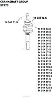 Crankshaft - XT173-3205