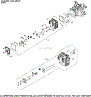 Cylinder Head/Breather Group XT775-3000 XT775