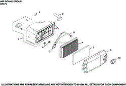 Air Intake Group XT775-3019 XT775