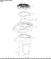 Blower Housing Group XT775-3088