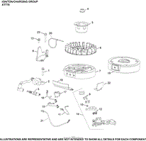 Ignition/Charging Group XT775-3088