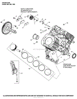 Crankcase Group 2-62-21 CH940-1000