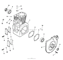 Crankcase 03070031390