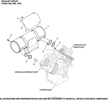 Exhaust 11-62-5 CH940-1000