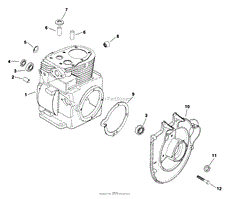 Crankcase 7-2-252 TP-2201-C