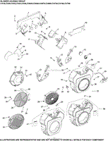 Blower Housing 6-24-610 CH18-750