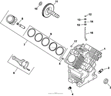 Crankcase Group 2-24-166