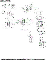 Cylinder Head/Breather Group 4-24-752 CV682-752