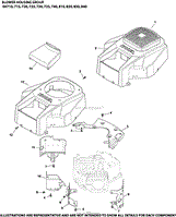 Blower Housing &amp; Baffles 6-32-6 SV710-840