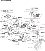 Cylinder Head/Breather Group 4-24-653