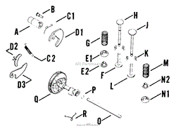 Camshaft And Valves 0203007756