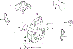 Blower Housing &amp; Baffles 6-27-67