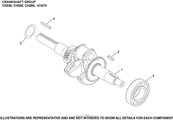 Crankshaft Group CH260-3104