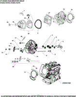 Cylinder Head/Breather Group CH260-3104