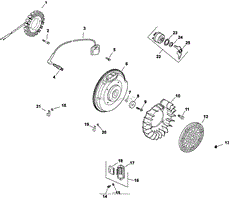 Ignition/ Charging Group 5-24-362 CH18-750