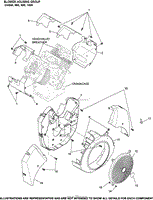 Blower Housing Group - 6-62-12 CH940-1000