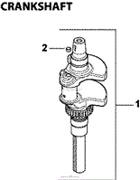 Crankshaft Group 1-24-73