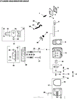 Cylinder Head/Breather Group 4-24-612