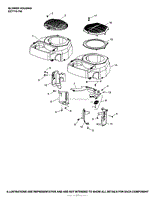 Blower Housing Group 6-32-55 EZT715-750