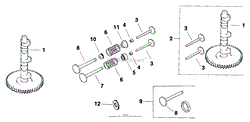 Camshaft &amp; Valves #1 4-15-31 (TP-2305-B) Rev 10/17/2006