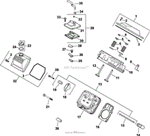 Head/Valve/Breather 4-24-528