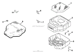 Blower Housing &amp; Baffles (TP-2508)