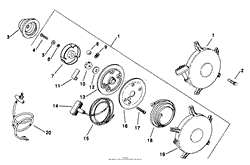 Retractable Starter 23-10-500 REV 3/15/2006 to show group descriptions.