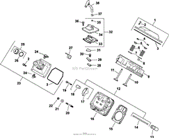 Cylinder Head/ Breather Group 4-24-150