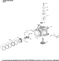 Crankcase Group XT675-3100