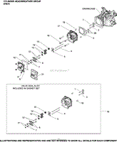 Cylinder Head/Breather Group XT675-3100