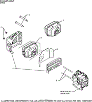 Exhaust Group XT675-3100