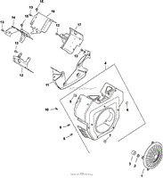 Blower Housing Group 6-24-315