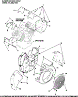 Blower Housing Group 6-62-6 CH940-1000