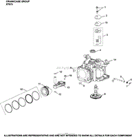 Crankcase Group XT675-3105