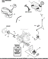 Fuel System Group XT800