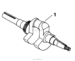 Crankshaft TP-2045-B