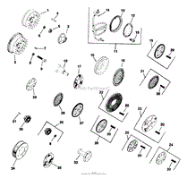 Flywheel 13-10-403 TP-691-B