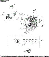 Crankcase Group CH270-3038