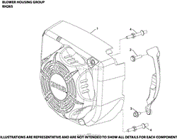 Blower Housing Group RH265-3101 RH265