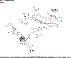 Fuel System Group RH265-3101 RH265