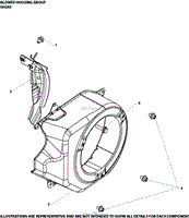 Blower Housing Group SH265-3125 SH265