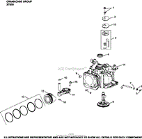 Crankcase Group XT650-2027 XT650