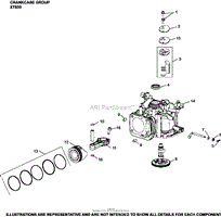 Crankcase Group XT650-3028 XT650