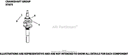 Crankshaft Group XT675-3055