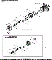 Cylinder Head/Breather Group XT675-3076 XT675