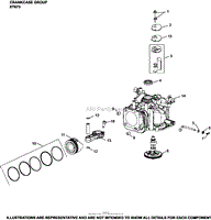 Crankcase Group XT675-3080 XT675