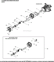 Cylinder Head/Breather Group XT675-0022