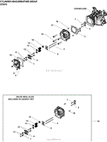 Cylinder Head/Breather Group XT675-2019