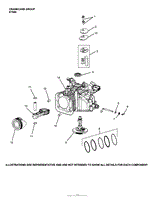 Crankcase Group XT800-3058